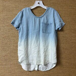 Tractr Top Girls Medium Blue Ombré